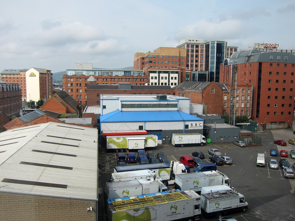 Parking Lot, BBC Structure and Europa Hotel
